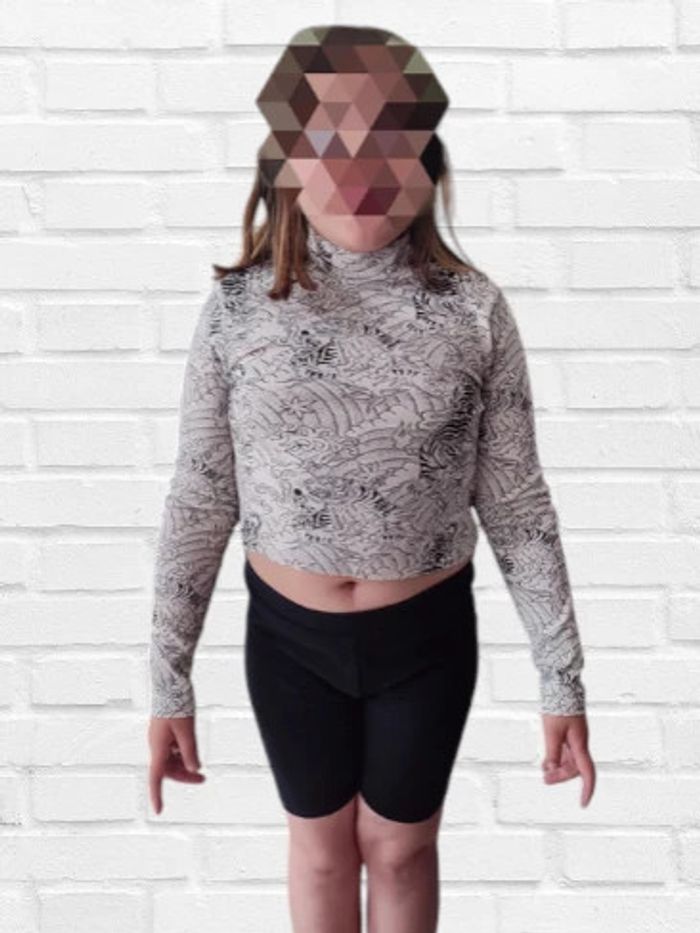 Crop top 14 ans