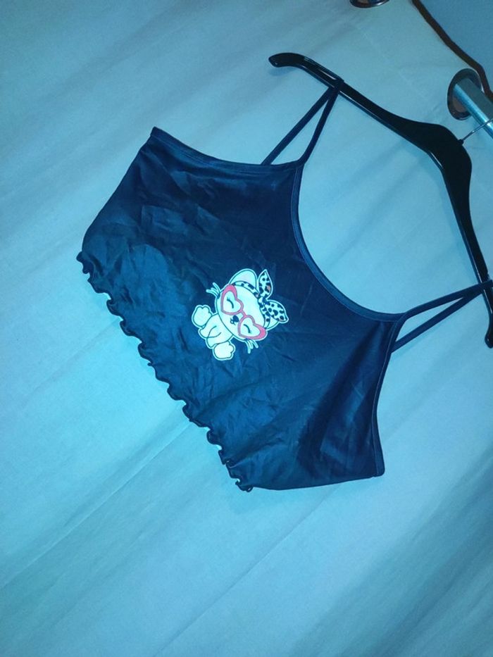 Crop top débardeur court xl - photo numéro 2