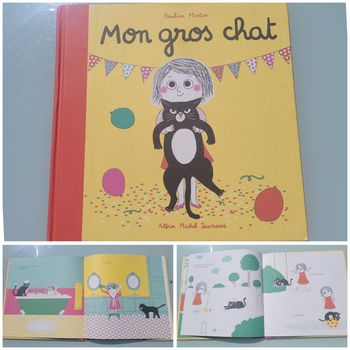 🐱 Mon gros chat 🐱 livre albin michel jeunesse