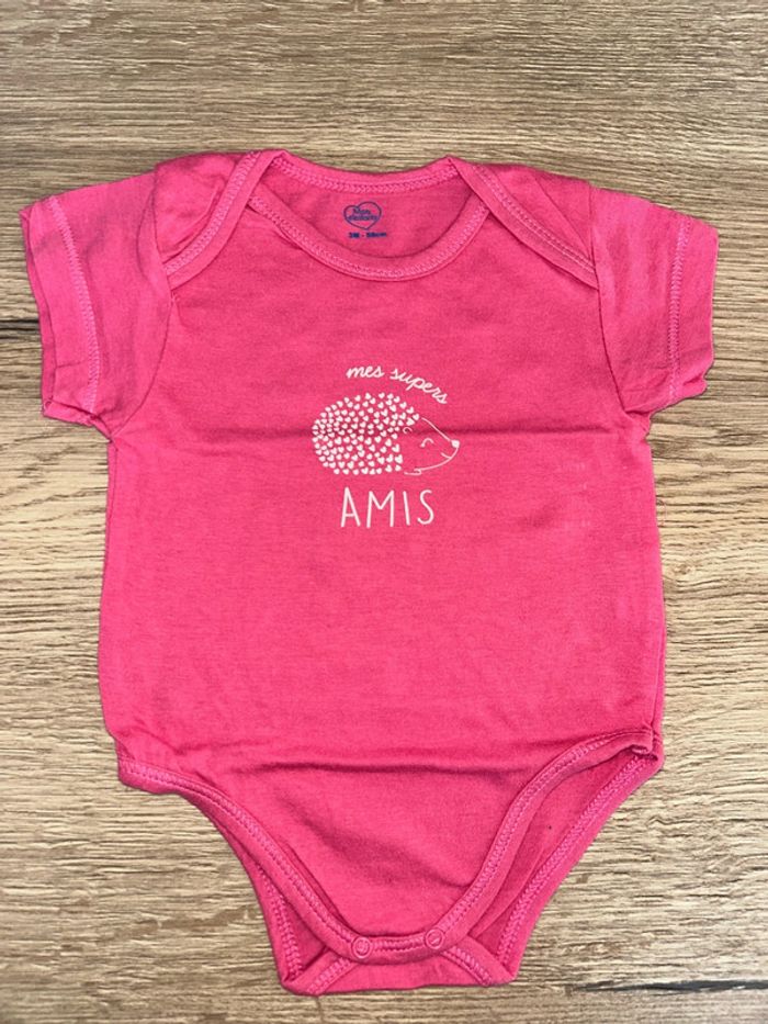 Bodies manches courtes 3mois - photo numéro 3