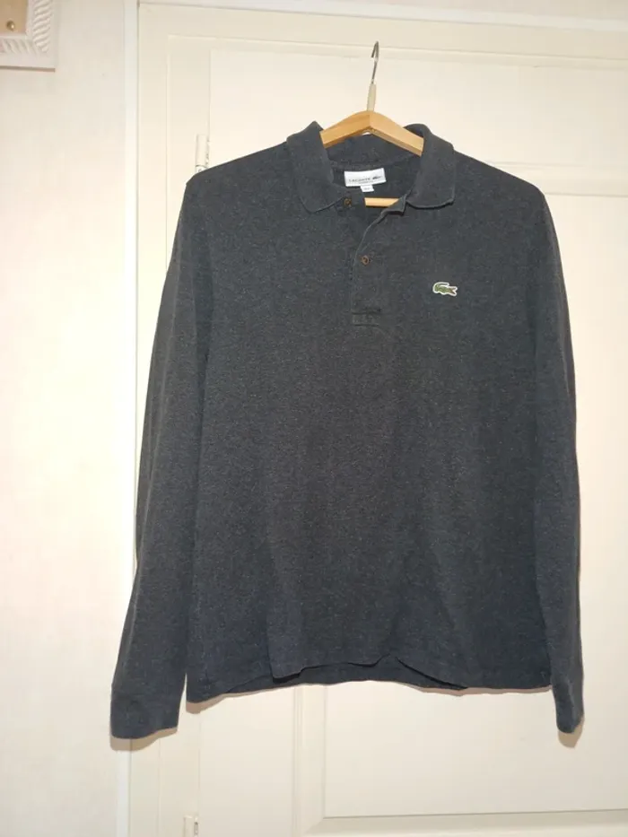 Polos manches longues Lacoste