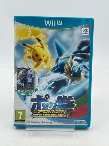 Jeu vidéo Pokemon Pokken Tournament sur console Nintendo Wii U