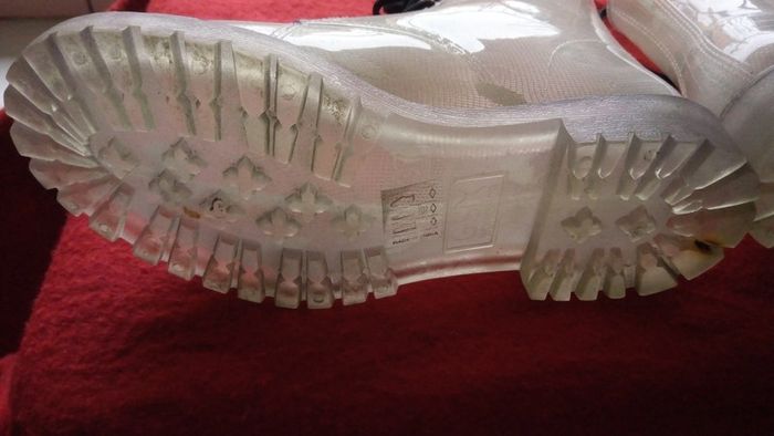 Original Chaussure de pluie transparente - photo numéro 7
