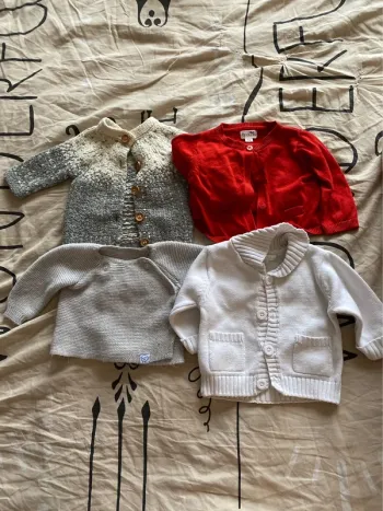Lot de 4 gilet mixte