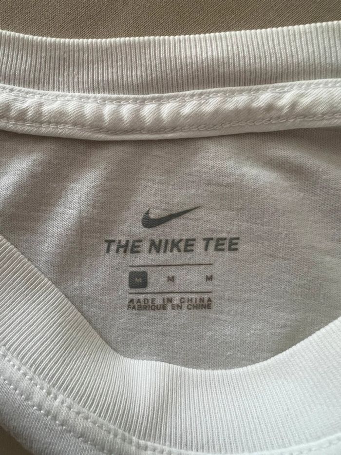 T-shirt court blanc Nike Air M - photo numéro 4