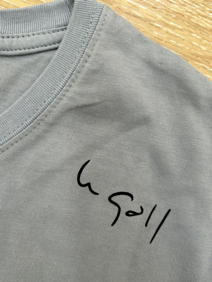 T-shirt Le Gall gris en coton - tortue turtle île Maurice - XXL - photo numéro 5