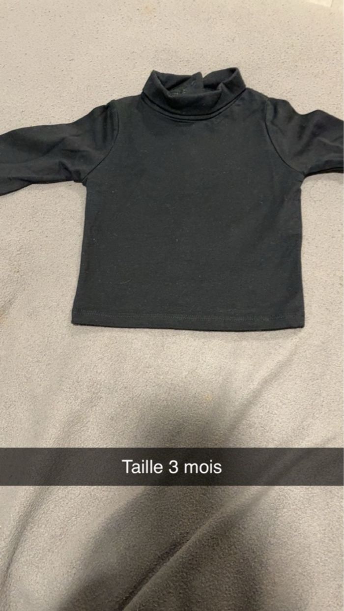 T-shirt col roulé - photo numéro 2