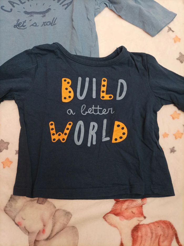 Lot de 2 tee shirts - photo numéro 3