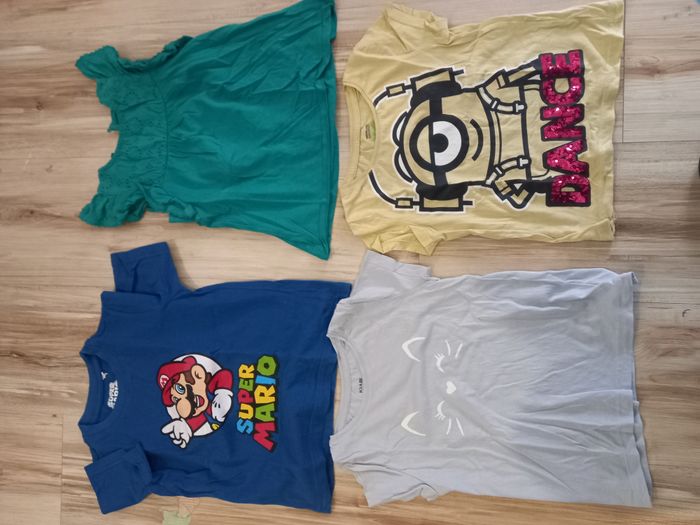 Lot 14 Tshirt + 3 débardeurs 4 ans - photo numéro 3