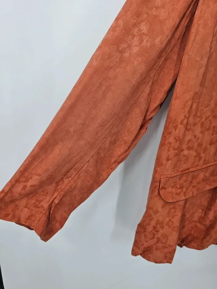 Veste blazer La Fée Maraboutée- rouille – Taille 40 – Neuve avec étiquette - photo numéro 6