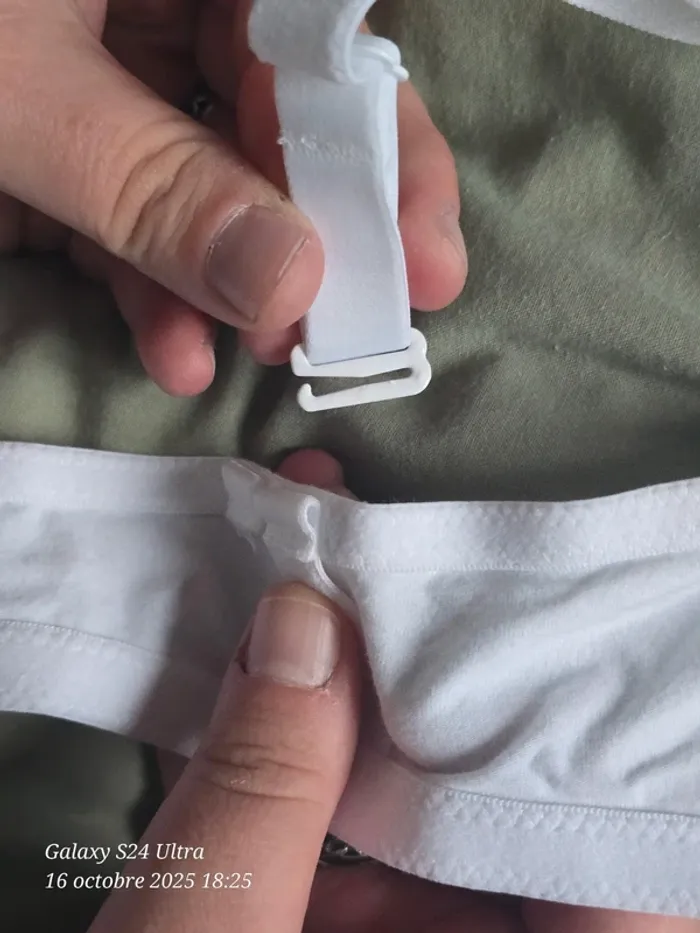 Soutien gorge blanc - photo numéro 6