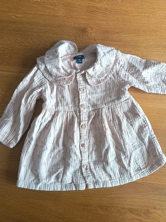 Robe gaze de coton