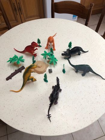 Lot 6 dinosaures