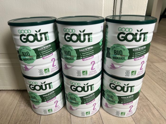 Boîte de lait good goût 2