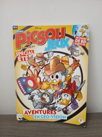 Picsou magazine jeux