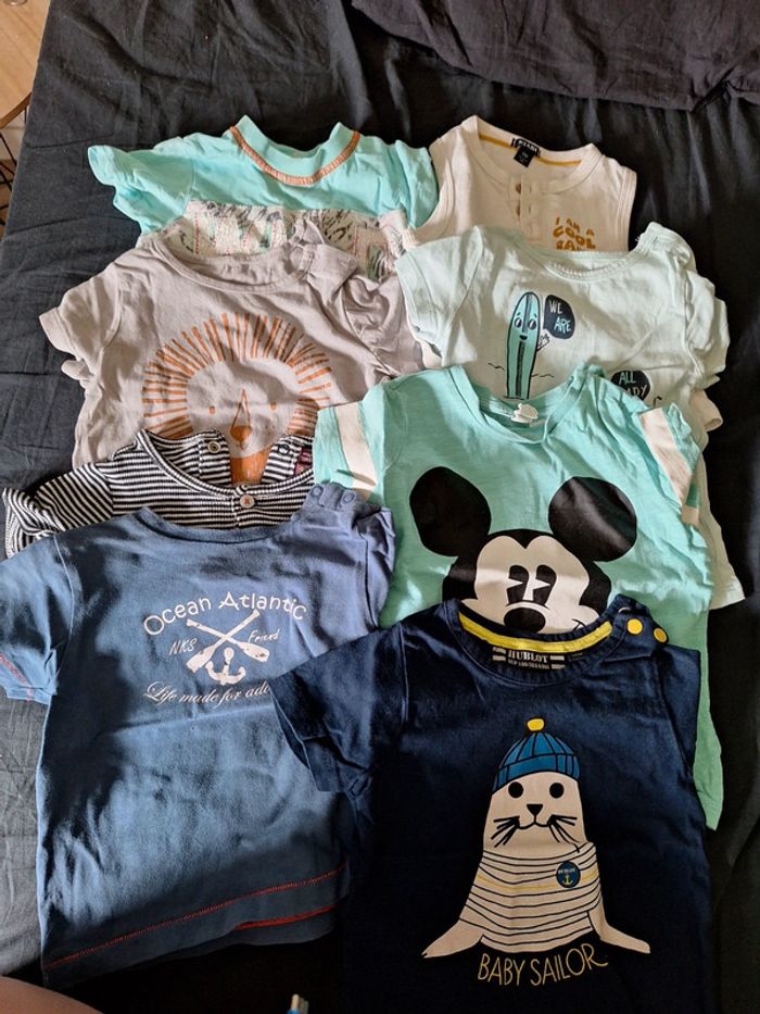 Lot 8 tee shirts