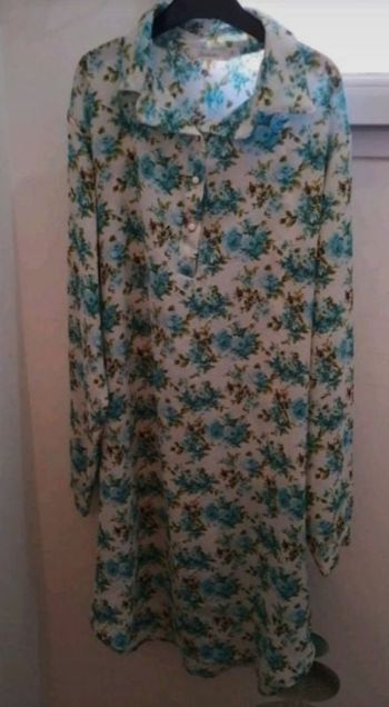 Chemise longue Floral neuf