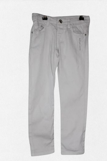 Lot 2 Jeans Brums - Blanc et Bleu Marine - Taille 5 ans -