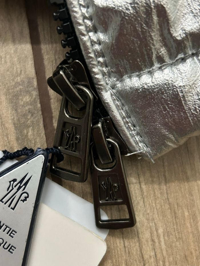 Doudoune moncler Argenté - photo numéro 10