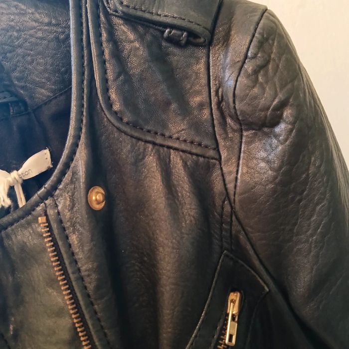Veste en cuir Les Petites - photo numéro 3