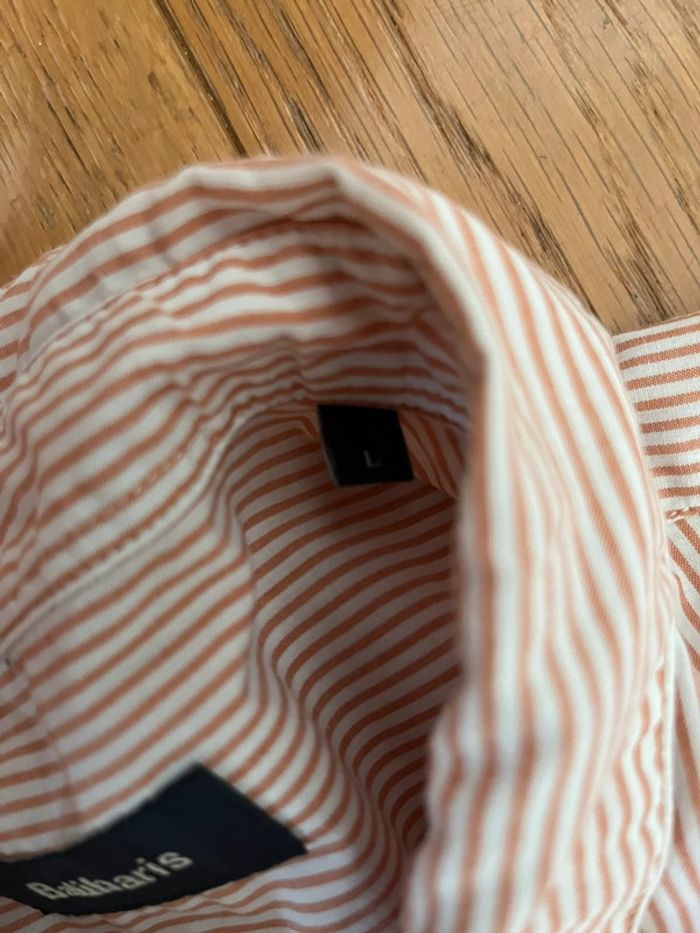 👔 Chemise homme classique à rayures Balibaris – Taille L – Très bon état - photo numéro 3