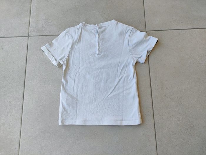 Tee-shirt blanc animaux - Taille 23 mois - photo numéro 2