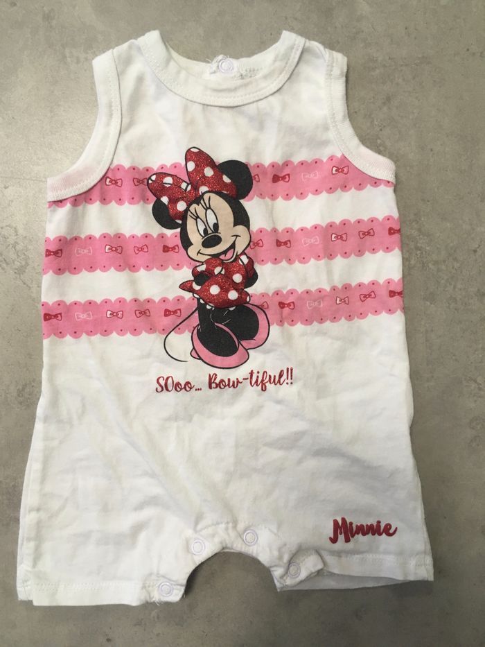Habits été bébé 9 mois Disney Minnie lot de 4 - photo numéro 8