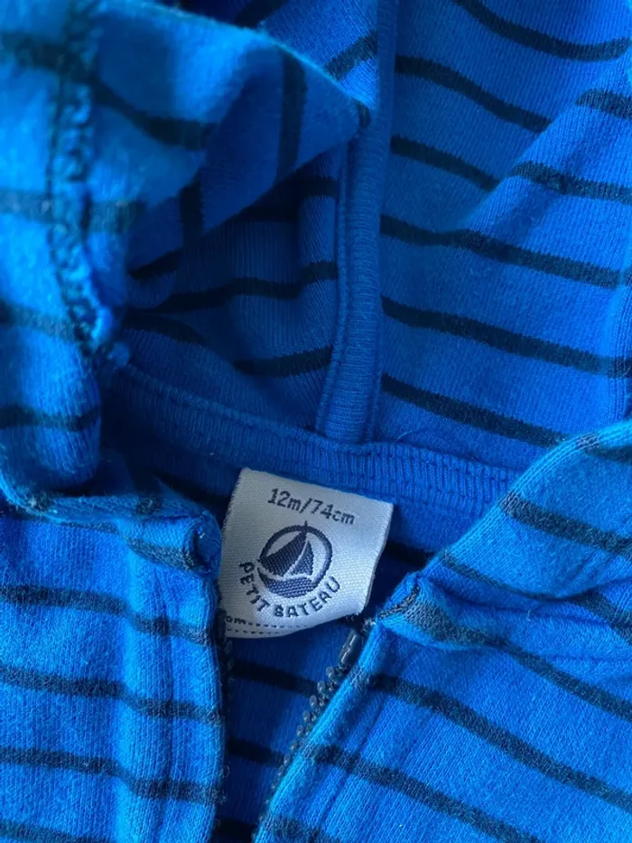 Veste zippee - 12 mois - photo numéro 2