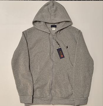 Gilet/Sweat à capuche gris RL
