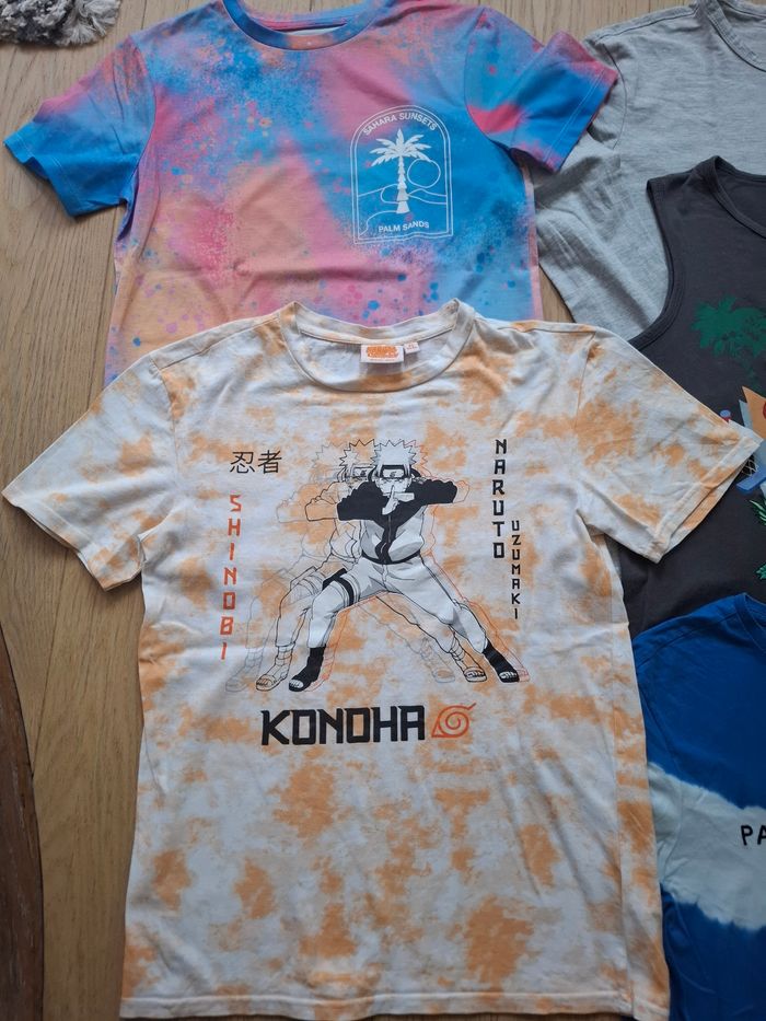Lot 5 tshirts Naruto et cie - photo numéro 4