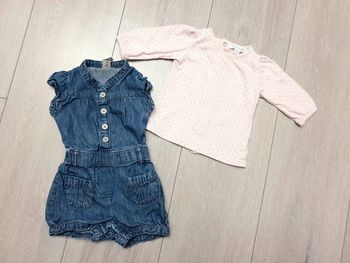 Ensemble 2 pièces. Fille 3 mois. Marque Tape à l'oeil/ Kimbaloo