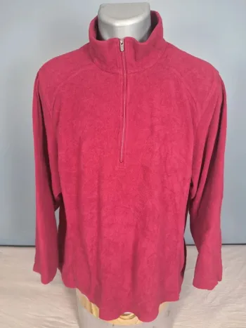 Polaire Lands’ End Polartec – Femme 2XL – Bordeaux (626)