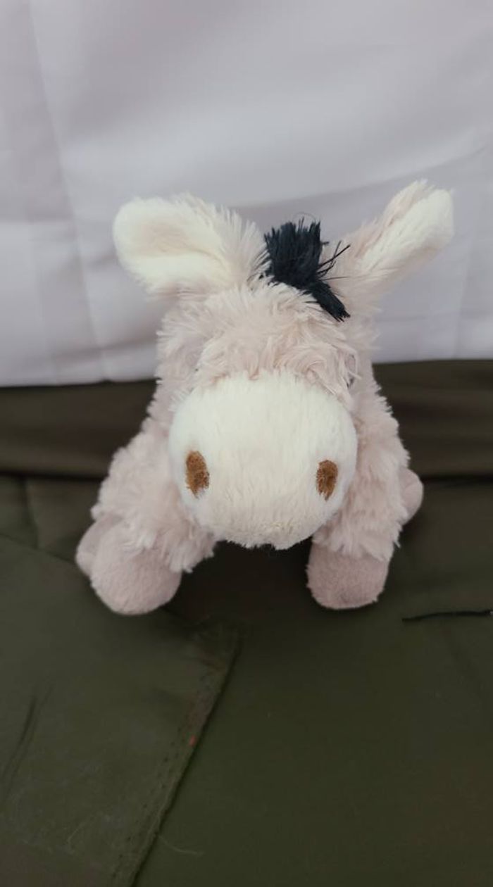 Peluche ane Marcel BUKOWSKI beige poil long - photo numéro 3