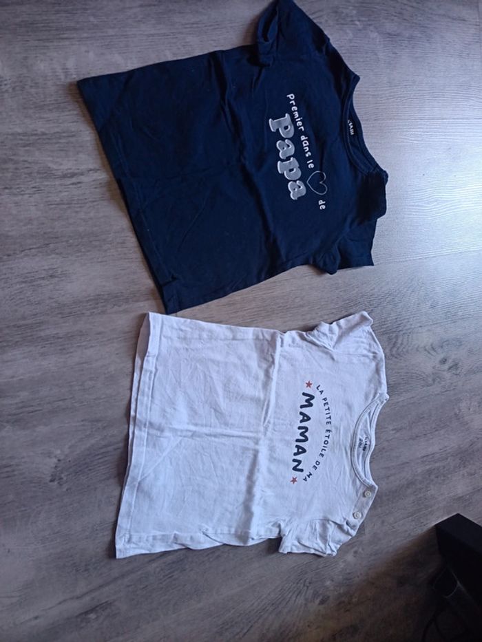 Lot tee shirt hauts 24 mois 2 ans 86 cm - photo numéro 2