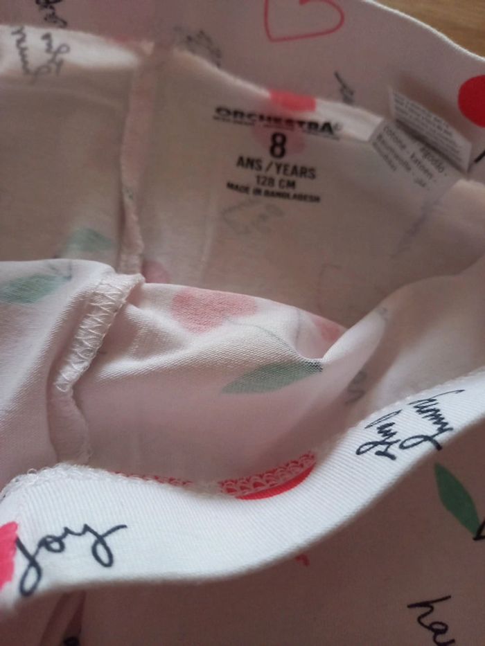 legging court cerise - photo numéro 3