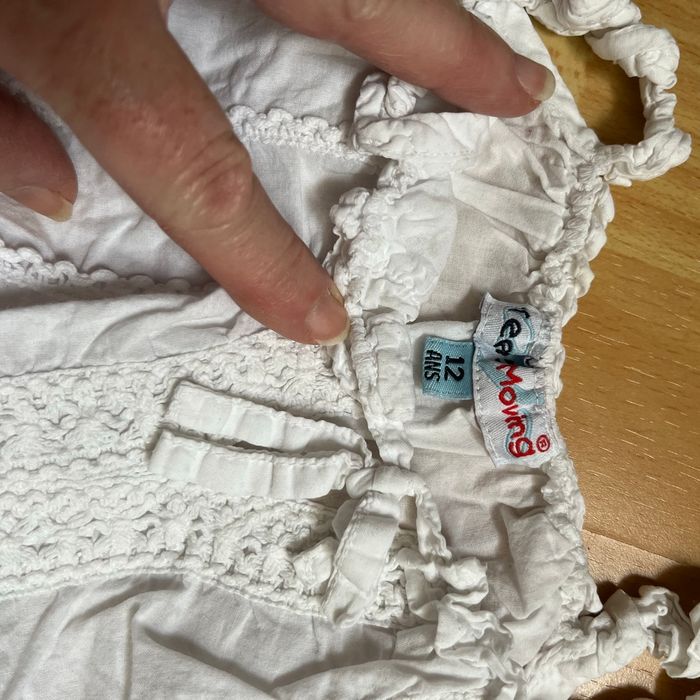 Blouse été blanche - photo numéro 4