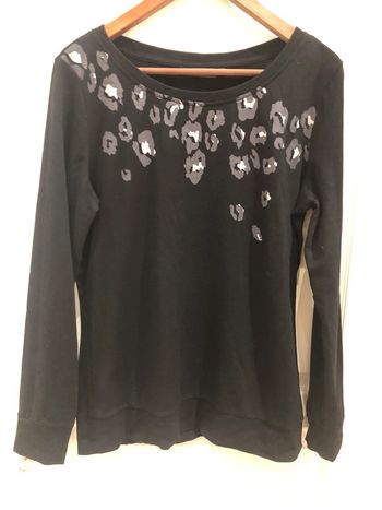 Sweat noir fin taille L