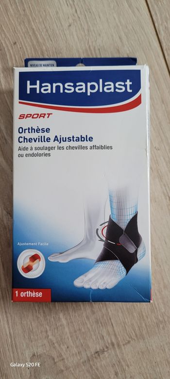 Orthèse cheville Ajustable Hansaplast neuve