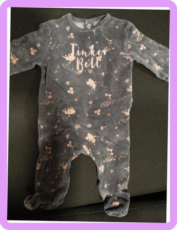 Pyjama 3 mois velours Disney