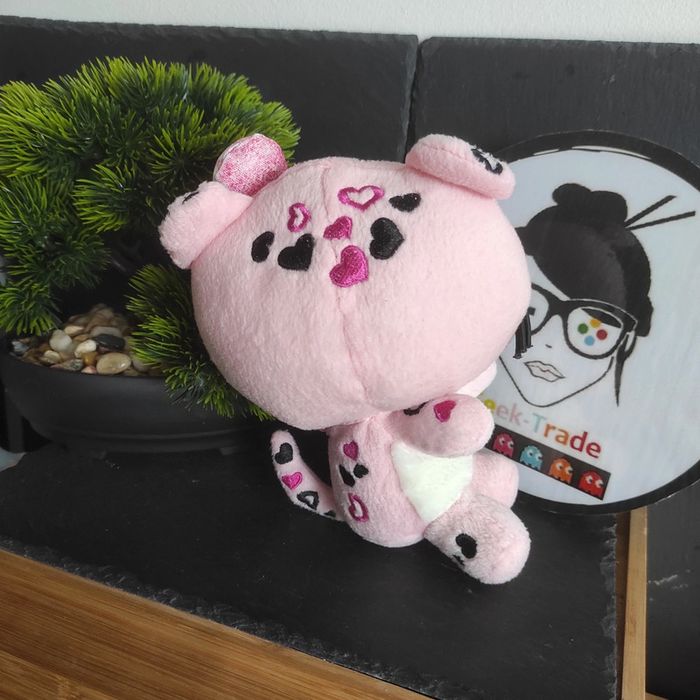 sanrio tokidoki hello kitty skull plush doll limited japan Crâne Noir Rose Coeur - photo numéro 2
