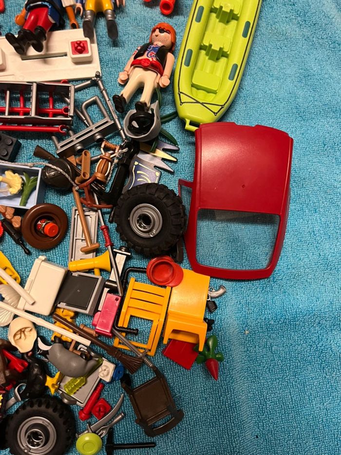 Gros lot de Playmobil en vrac TBE - photo numéro 5