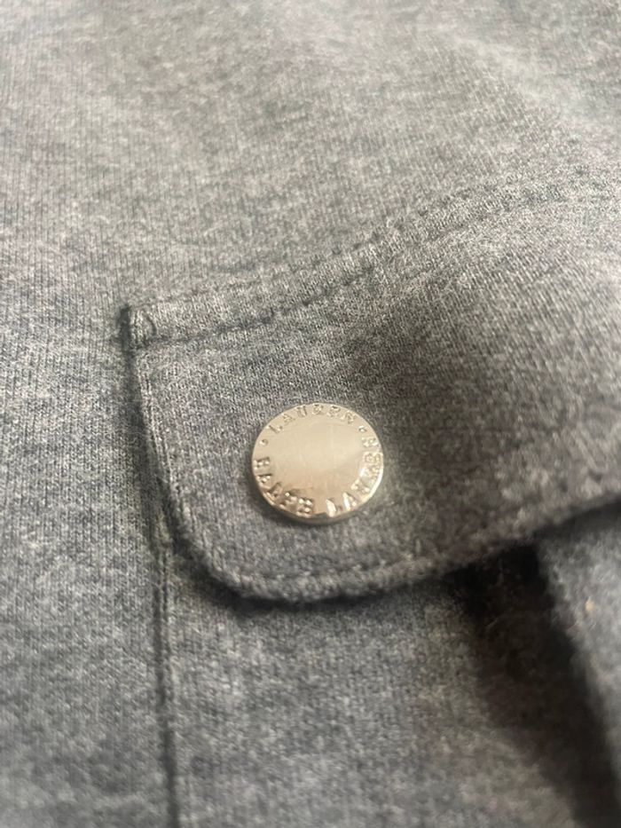 Veste capuche zip femme ralph lauren taille M gris - photo numéro 6