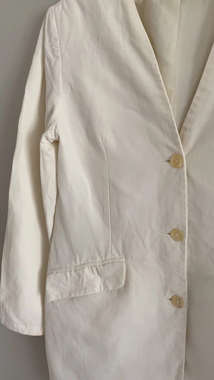 Veste écru/blanc Kookai 40 - photo numéro 2