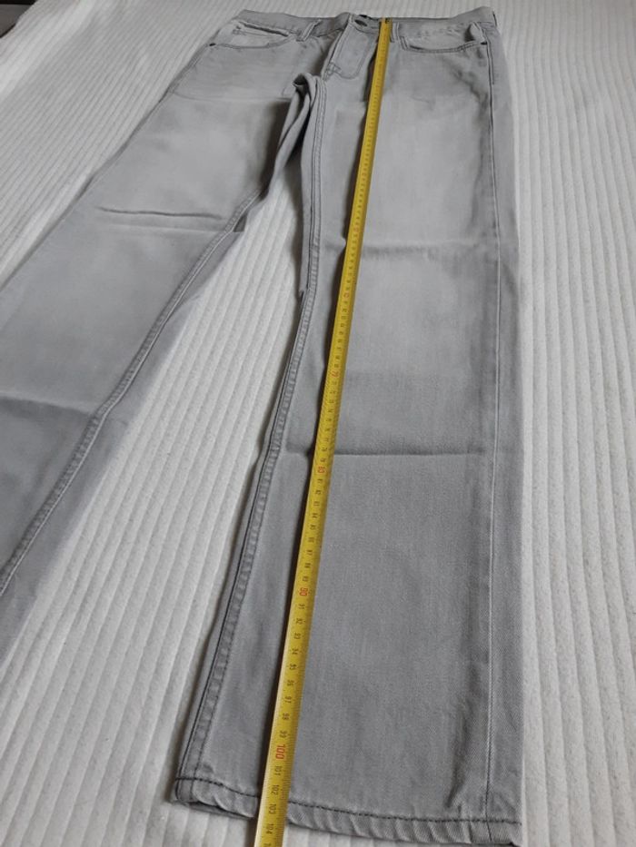 Pantalon jean gris Kiabi - photo numéro 7