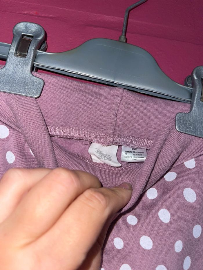 Ensemble jogging fille 86/92cm Disney bambi - photo numéro 7