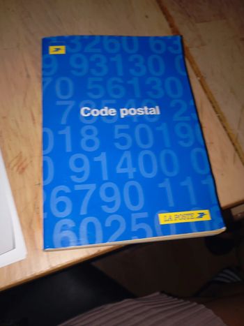 Livre code postal