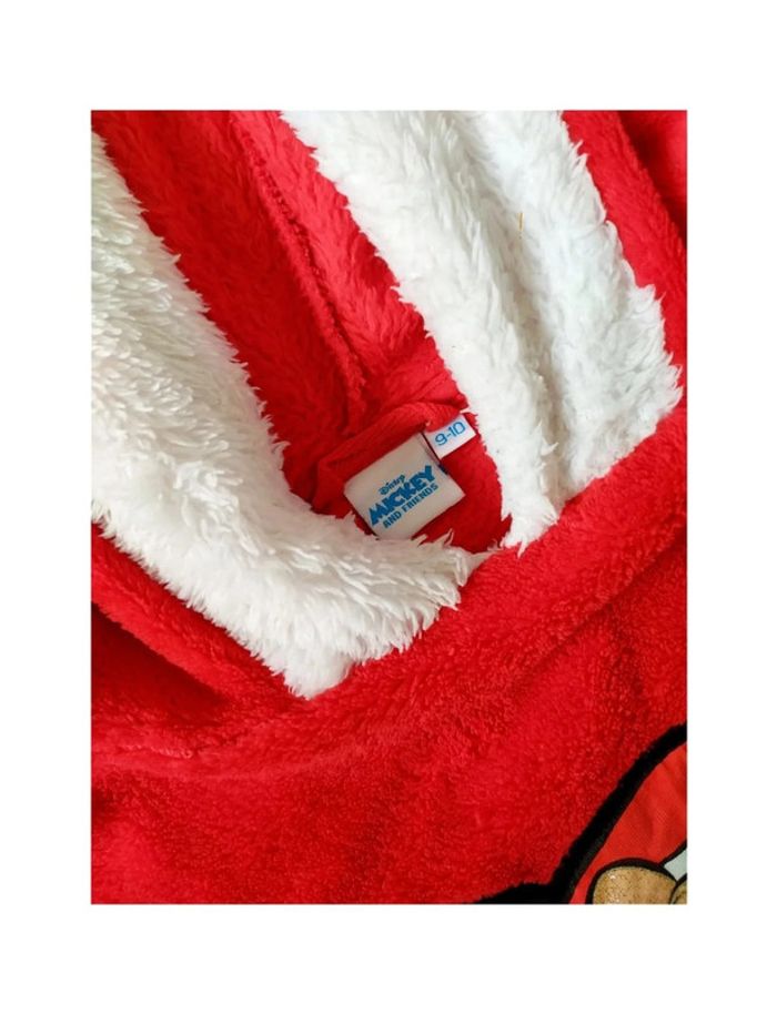 Sweat tunique long oversize en polaire  de velours pull de Noël Disney Minnie - photo numéro 2