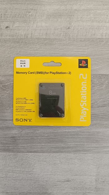 Carte mémoire PS2 neuve