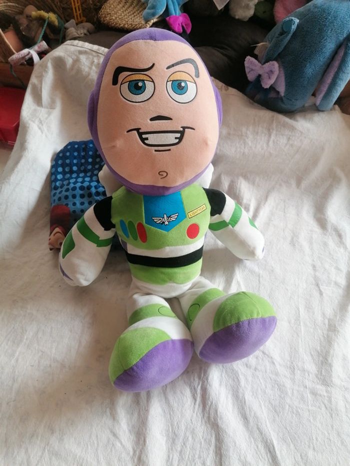 Grande peluche buzz l'éclair nicotoy - photo numéro 2