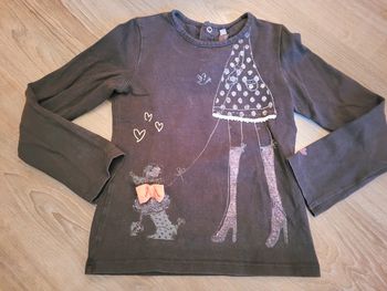 Tee-shirt noir ML Catimini 4 ans